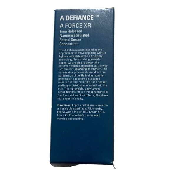SERIOUS SKINCARE A-FORCE XR RETINOL SERUM CONCENTRATE 1 OZ. NWT - Picture 2 of 7